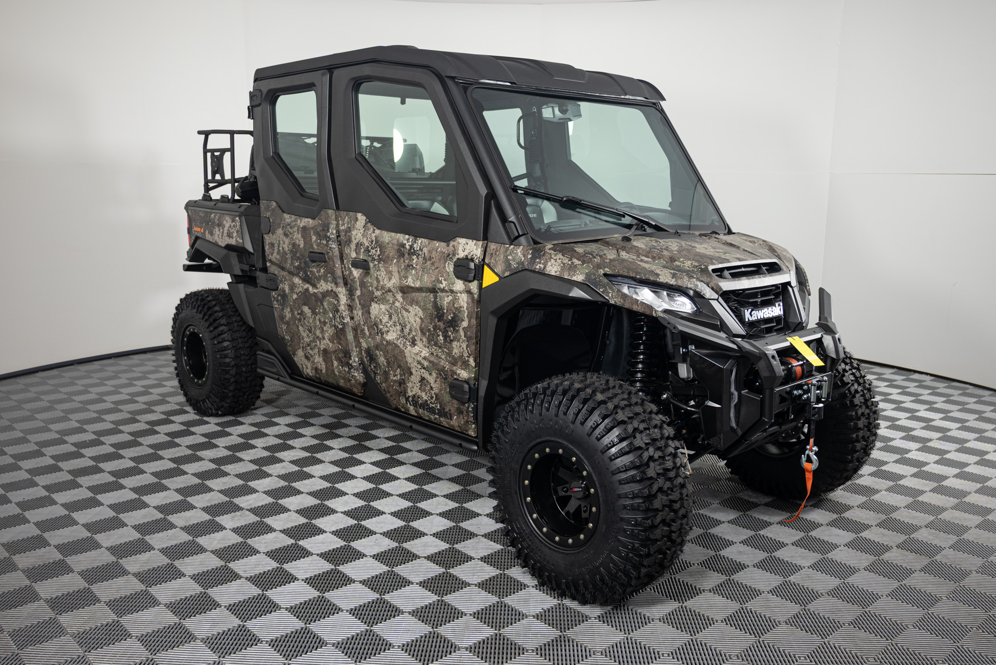 2026 KAWASAKI RIDGE CREW HVAC CAMO UTV