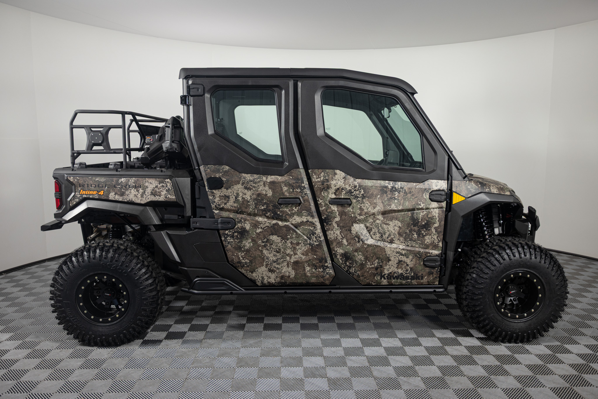 2026 KAWASAKI RIDGE CREW HVAC CAMO UTV