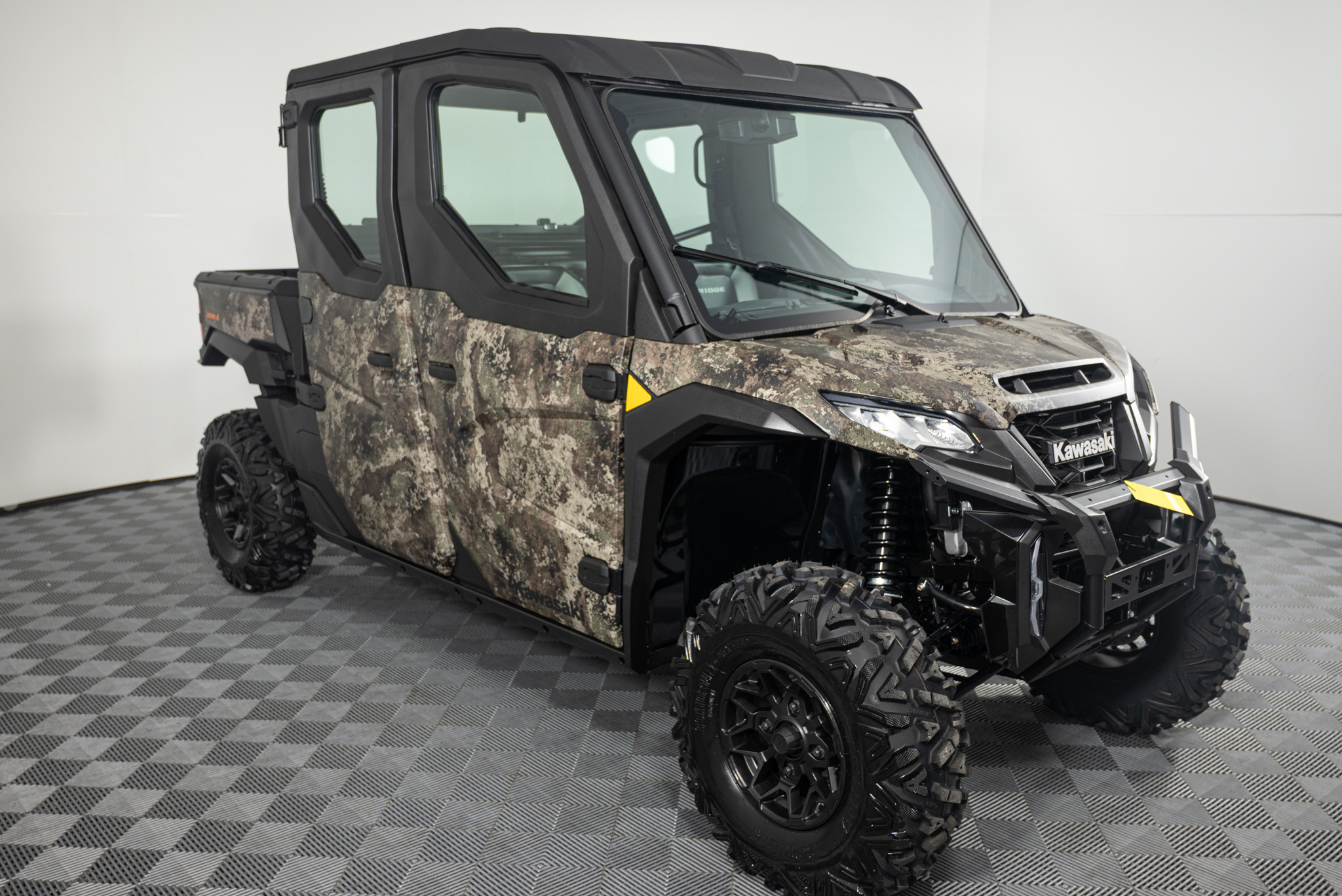 2026 KAWASAKI RIDGE CREW HVAC CAMO UTV