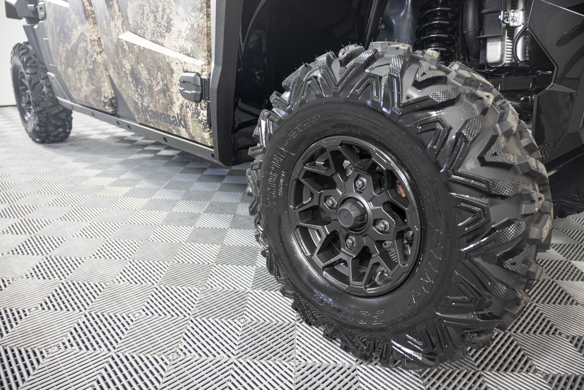 2026 KAWASAKI RIDGE CREW HVAC CAMO UTV