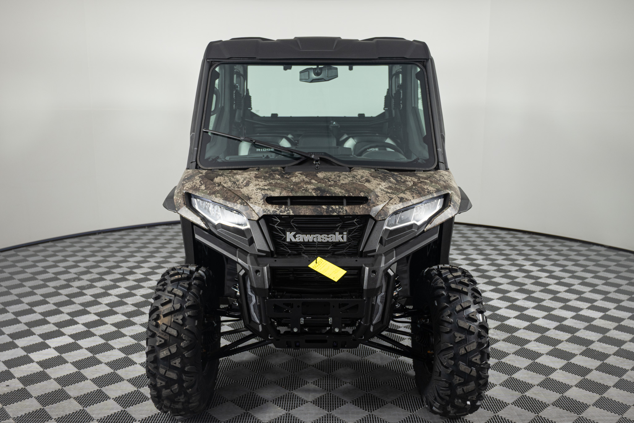 2026 KAWASAKI RIDGE CREW HVAC CAMO UTV