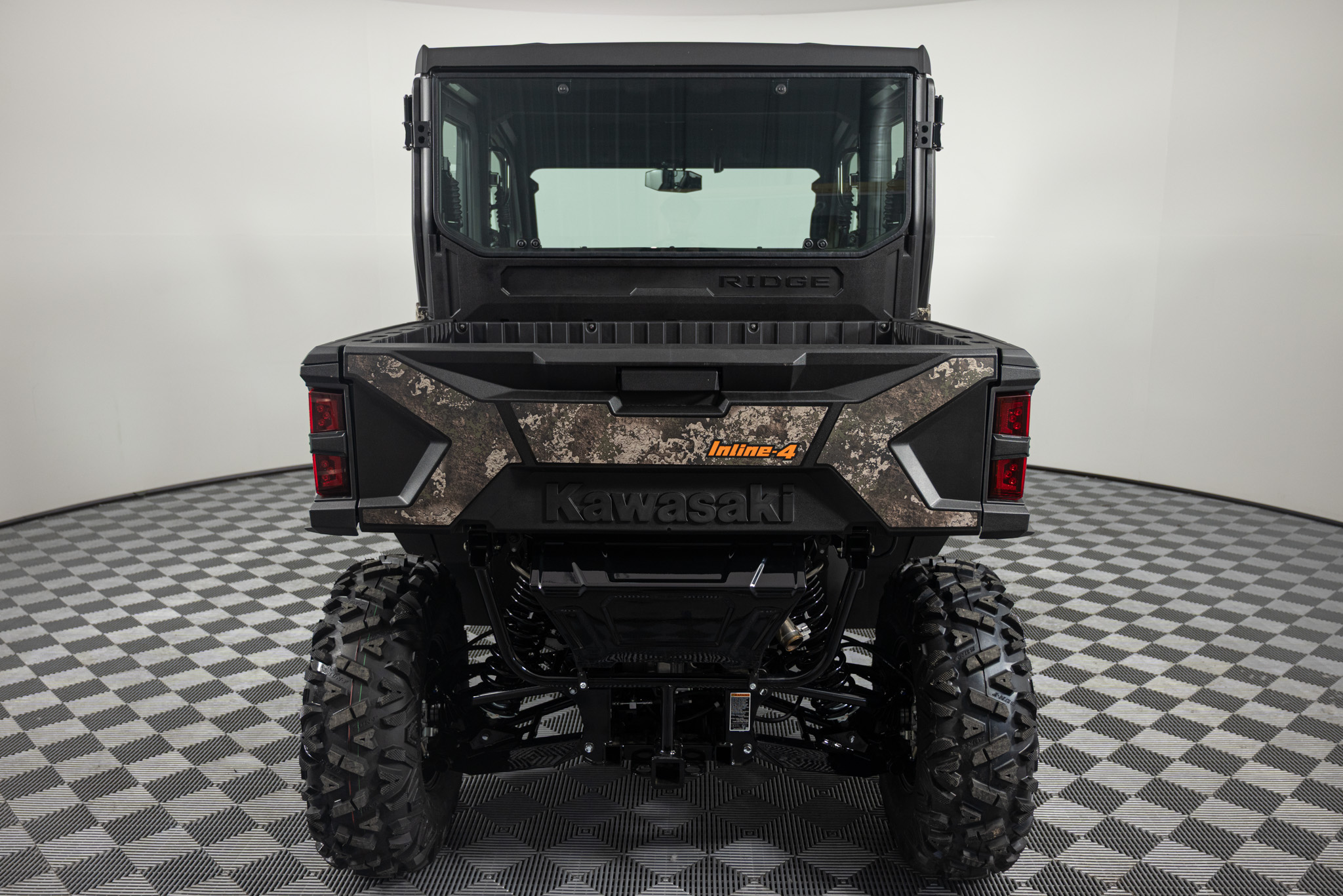 2026 KAWASAKI RIDGE CREW HVAC CAMO UTV