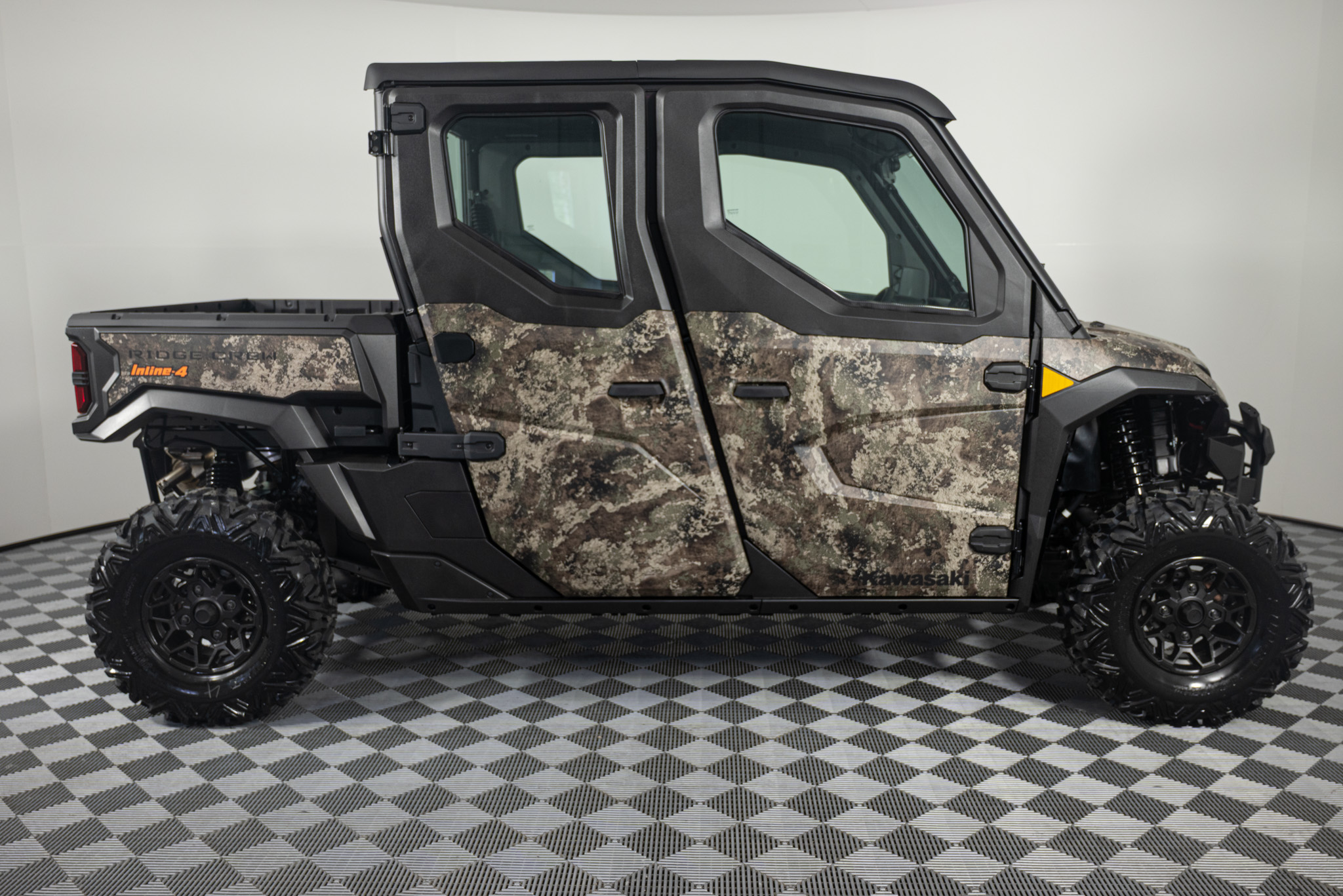 2026 KAWASAKI RIDGE CREW HVAC CAMO UTV